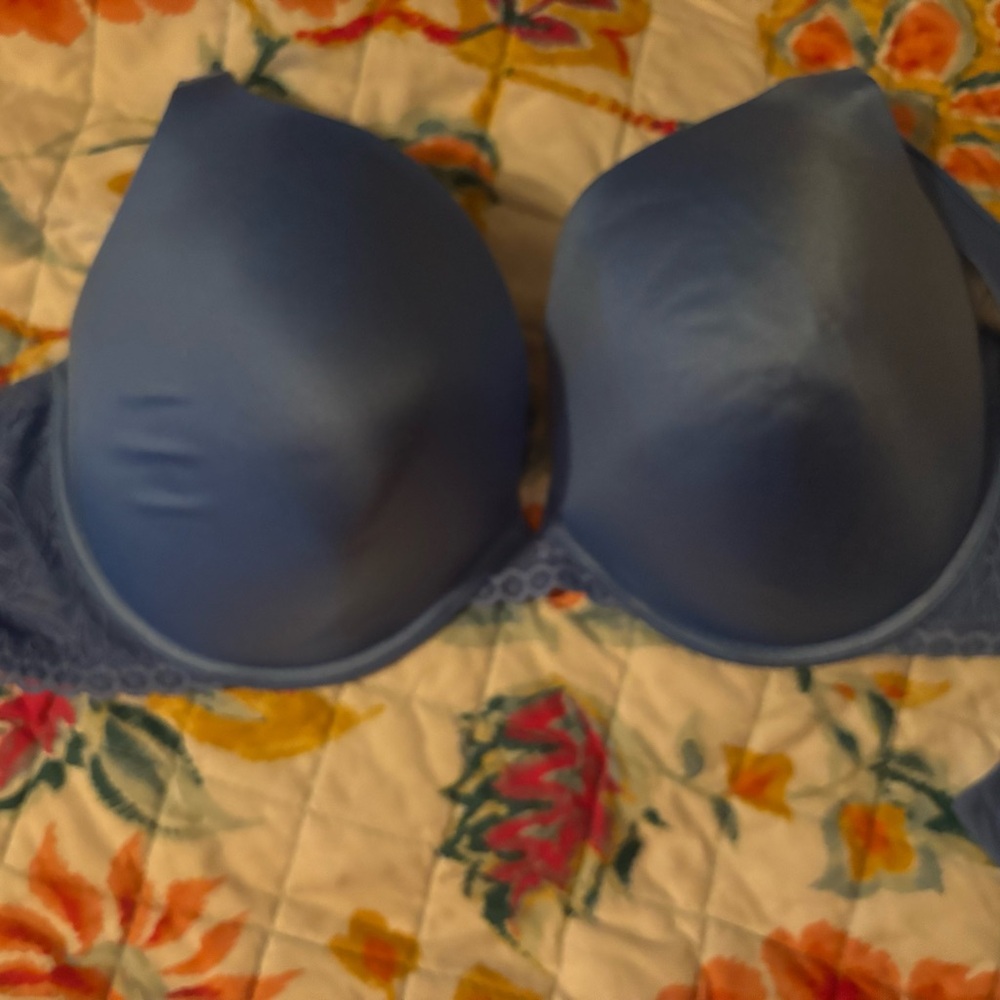 Blue Lace Women's Bra